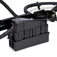 Vista 5 de Gelunxin - Kit de panel de interruptor auxiliar para salpicadero compatible con Ford F250 F350 2005-2007 Reemplazo 5C3Z-14A303-AA