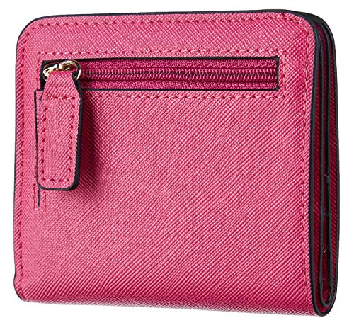 Toughergun Womens Rfid Blocking Small Compact Bifold Leather Pocket Wallet Ladies Mini Purse With Id Window (Ch Rose Red) #TOP4