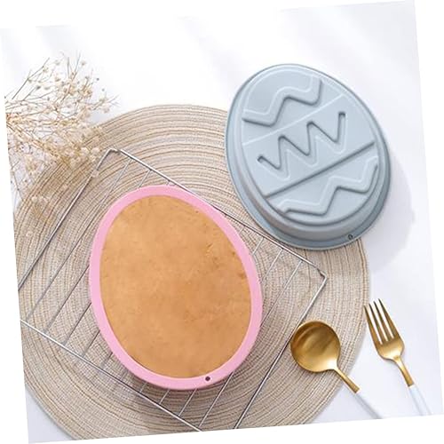 Miniatura 8 de Yardenfun 4 Pcs Cake Silicone Mold Egg Baking Shapes Easter Silicone Silcone Molds Easter Chocolate Silicone Molde De Para Resina Silicone Cake