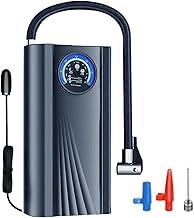 Inflador de pneus,Bomba de ar de inflação rápida 150PSI com manômetro digital | Acessórios de pneus externos para motocicleta, basquete, carro a bateria, automóvel, bicicleta Aezon