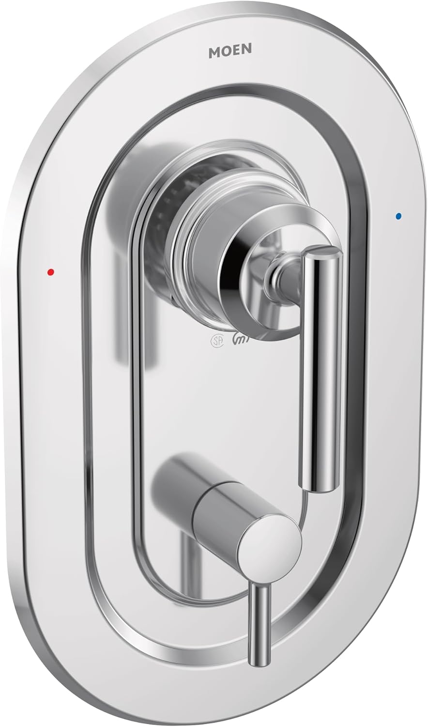 Moen T2900BN Gibson Posi-Temp with Built-in 3-Function Transfer Valve Trim Kit, Multi-Function Shower Handle, Contemporary Shower Diverter with Three Shower Settings, Valve Required, Brushed Nickel