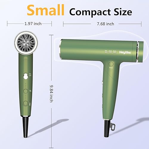 High Speed Plasma Ion Hair Dryer with Diffuser — bottom and base construction detail