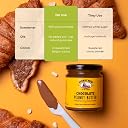 Brawny Bear Peanut Butter Chocolate Flavour, 100% Natural Sweetened with Dates, Healthy Nut Butter with No Added Sugar & Preservatives, Vegan, High in Protein Spread – 200 gm gallery image