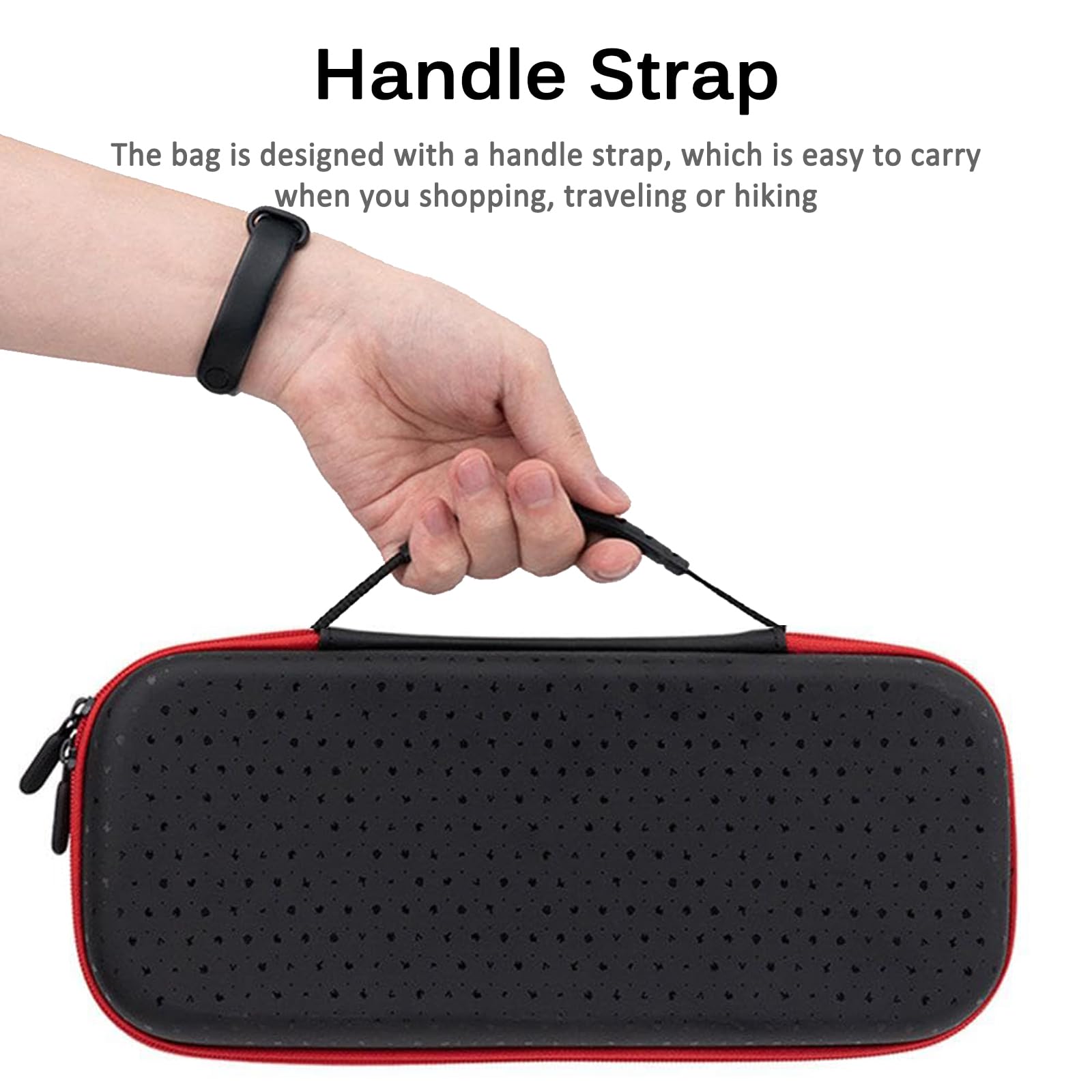Custodia Rigida Da Viaggio Miimall Per ASUS ROG Ally - Cover Protettiva In PU Ed EVA Con Tracolla E Tasca Porta Accessori