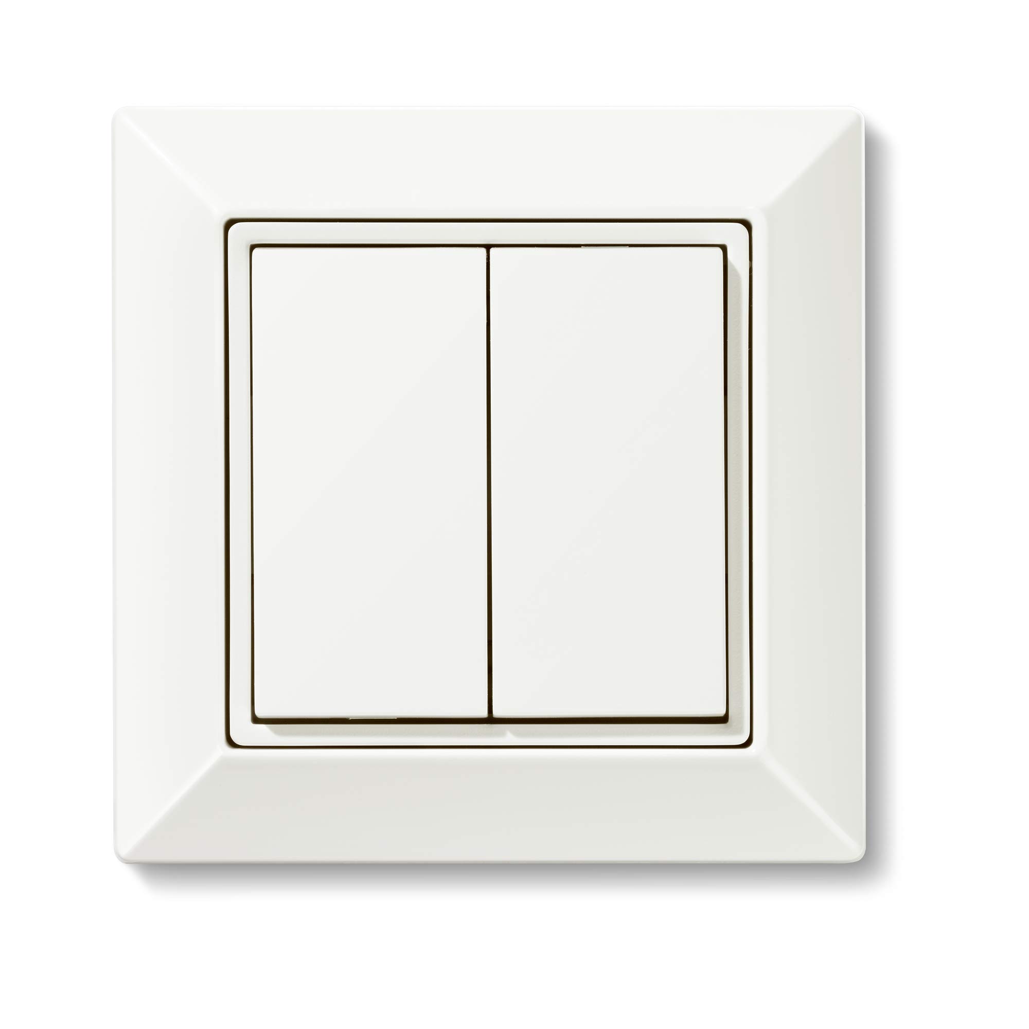 Finder 013B9 Serie 013 - Pulsador inalámbrico cuadrado, 2-4 canales, Bluetooth BLE