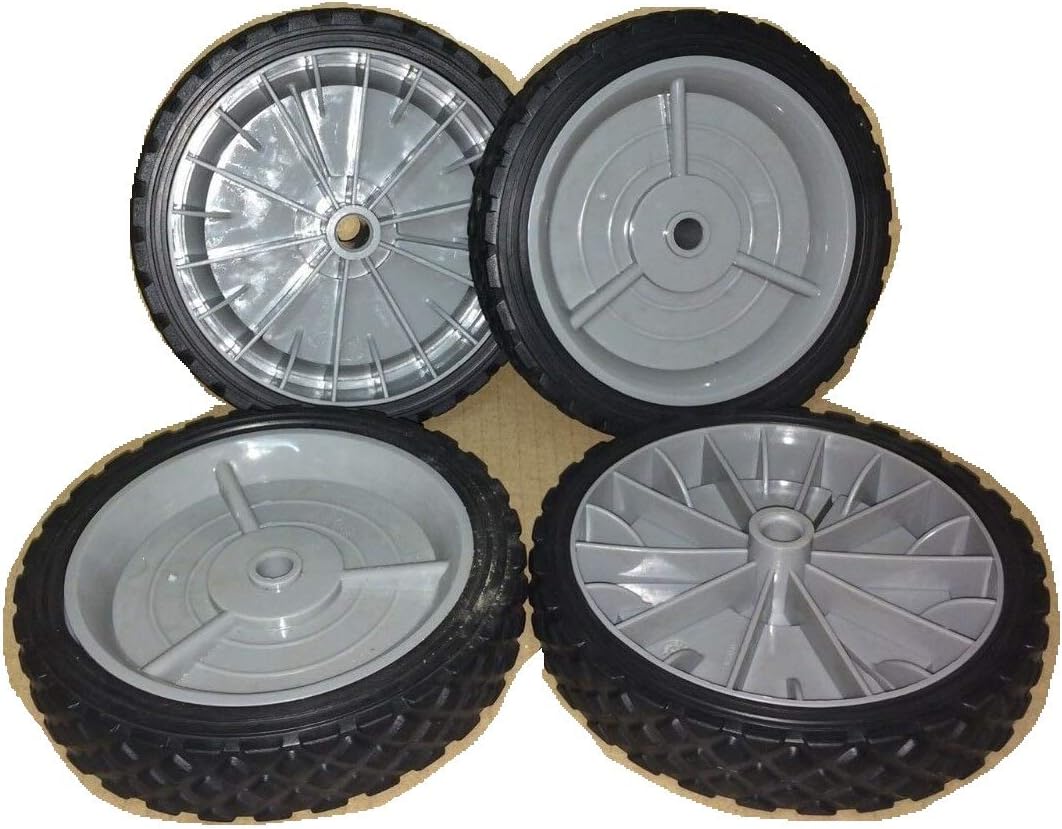 New Craftsman 7" Walk Behind Push Lawn Mower Wheels Set of 4 FITS Most Type MOWERS for Your Lawn Mower