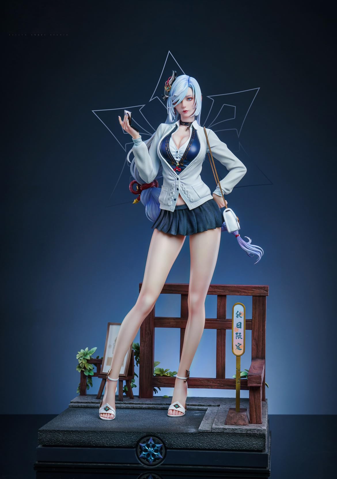 Amazon | 申鶴 しんかく フィギュア 私服Ver. 1/4スケール 塗装