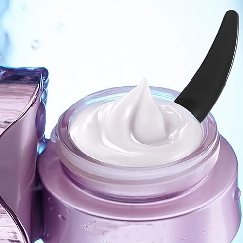 Miniatura 2 de Beaupretty 50 mini espátulas de maquillaje desechables, cuchara para máscara de crema facial, espátulas de plástico cosmético, espátulas de punta