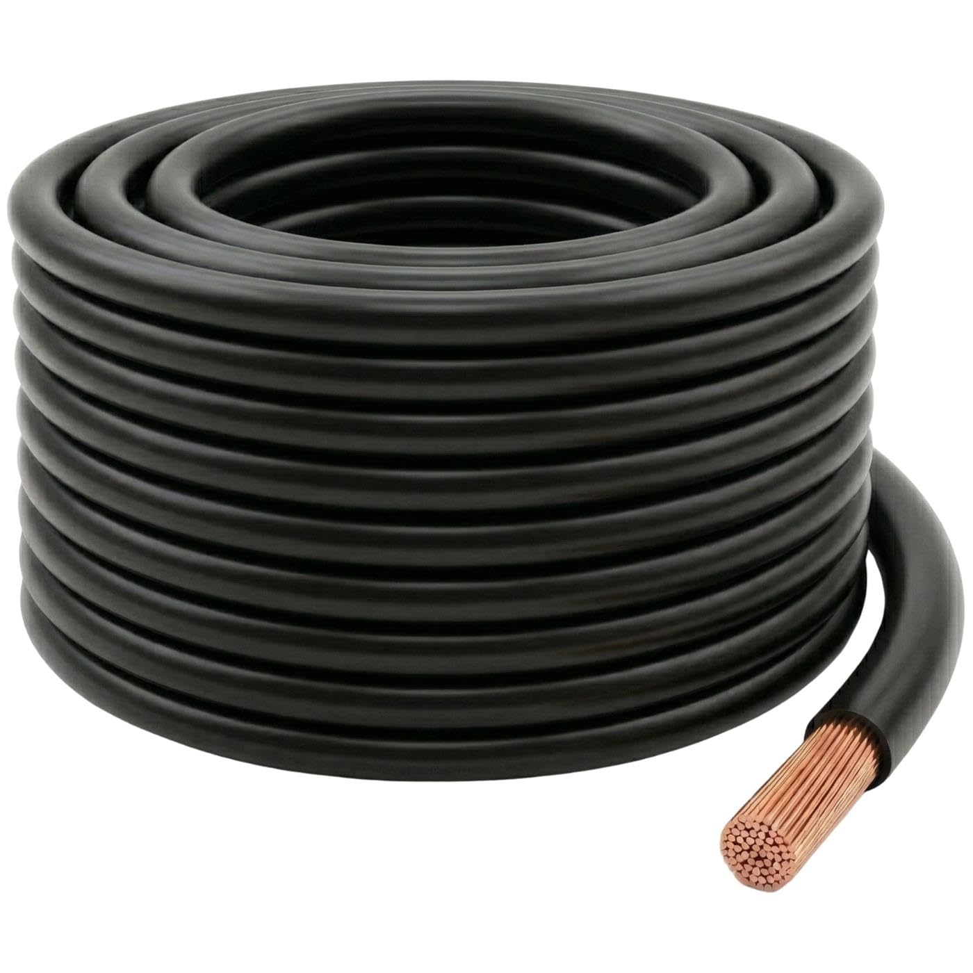 Câble de véhicule noir 20m pour refaire le circuit électrique