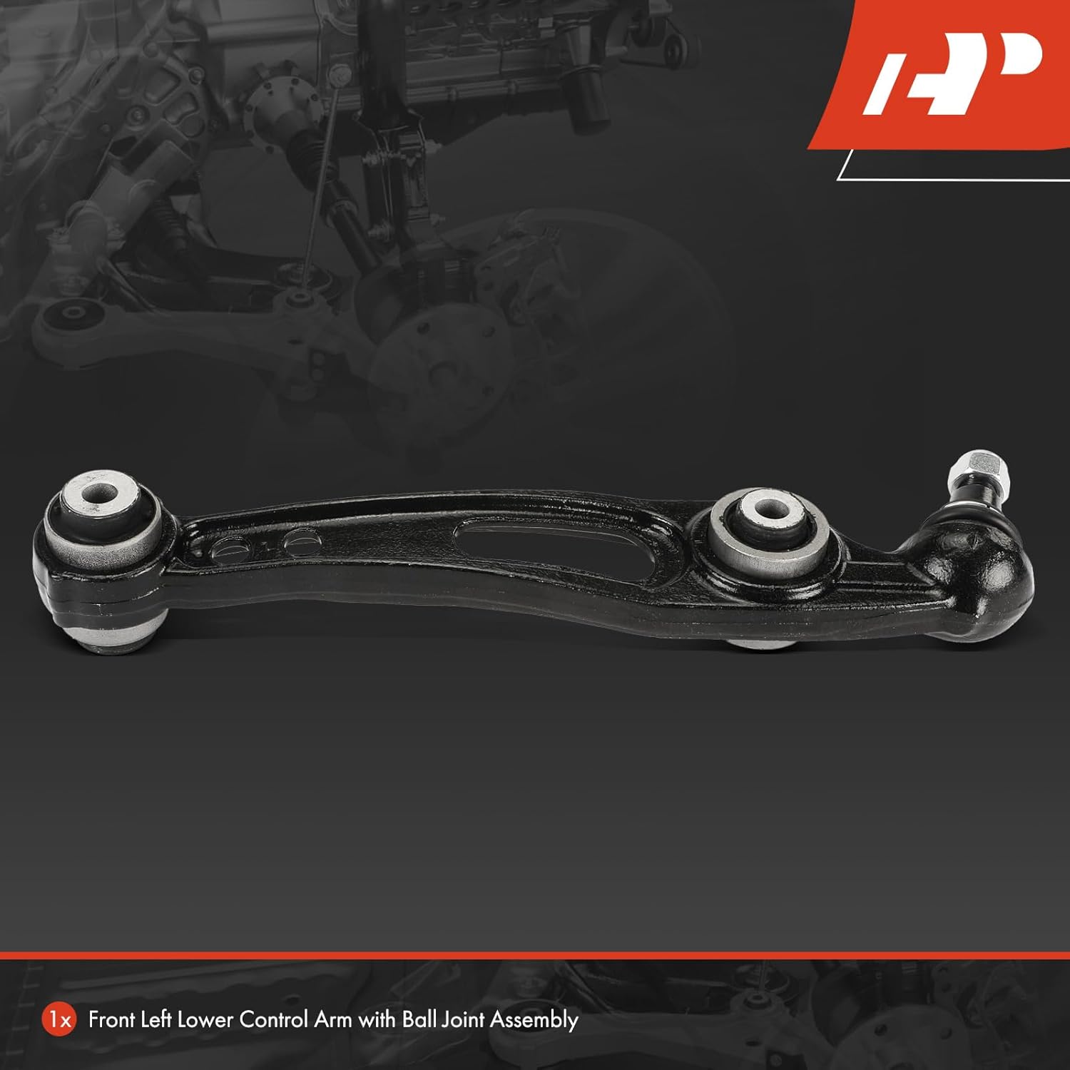 A-Premium Front Left Lower Control Arm, with Ball Joint & Bushing, Compatible with Land Rover Range Rover Sport 2014 2015 2016 2017
