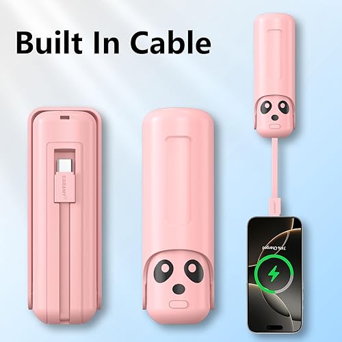 Miniatura 3 de Ventilador personal portátil de mano, 4 en 1 USB-C, recargable, mini pestañas con batería de 4500 mAh 26 horas de funcionamiento, linterna, cordón