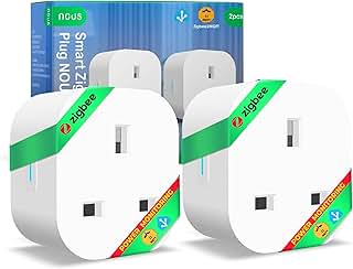 ZigBee Smart Plug 13A UK(ZigBee Hub Required) with Energy Mo