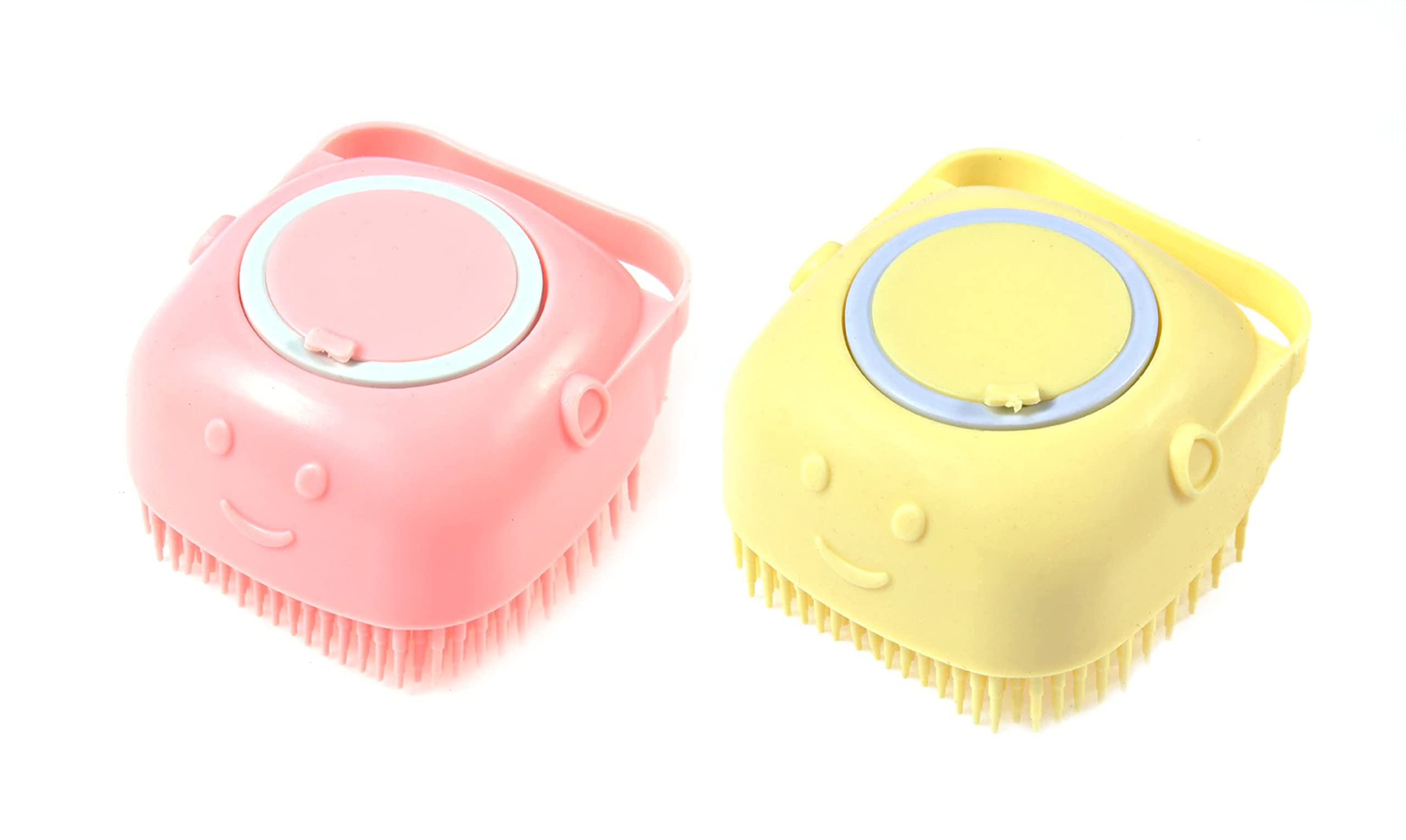 ASHNIT Soft Silicone Rubber Bristle Brushes for Small Dogs, Pet Cat, and Puppy, Dust And Tick Remover (Multicolor, Pack Of 2). (B0BP2P38GT) Amazon Price History, Amazon Price Tracker