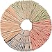 Coin Wrappers Assorted 1000 PCS Flat Coin Rolls Wrappers Including 300 Quarter Wrappers, 300 Penny Wrappers, 200 Dime Wrappers, 200 Nickel Wrappers