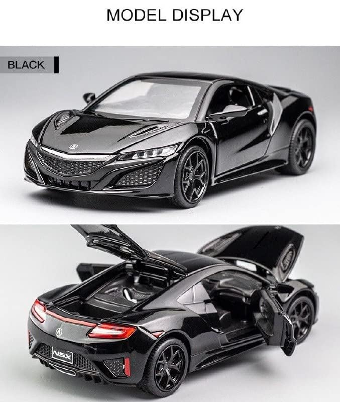 Image of Die-Cast Zinc Alloy 1:32 Scale NSX Acuura with Openable Doors and Pull Back Action-Multicolor (NSX Acuura)