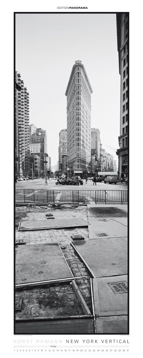 New York - Magnum Kalender immerwährend: Panorama Kalender m. immerwährendem Kalendarium