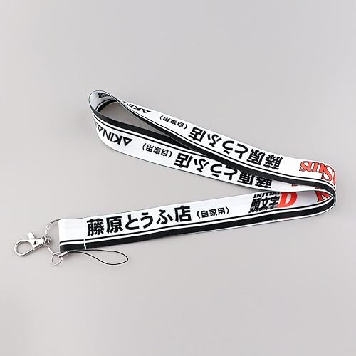 Miniatura 4 de Initial D Akagi RedSuns Manga Anime 17.7" Neck Lanyard Keychain Holder ID Badge Mobile Phone Pin Strap by Pinstant