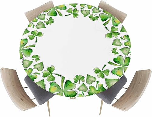 Vista 26 de Mantel redondo ajustable de Navidad para mesa redonda, mantel rojo floral de Navidad, mantel impermeable con borde elástico, mantel circular rojo