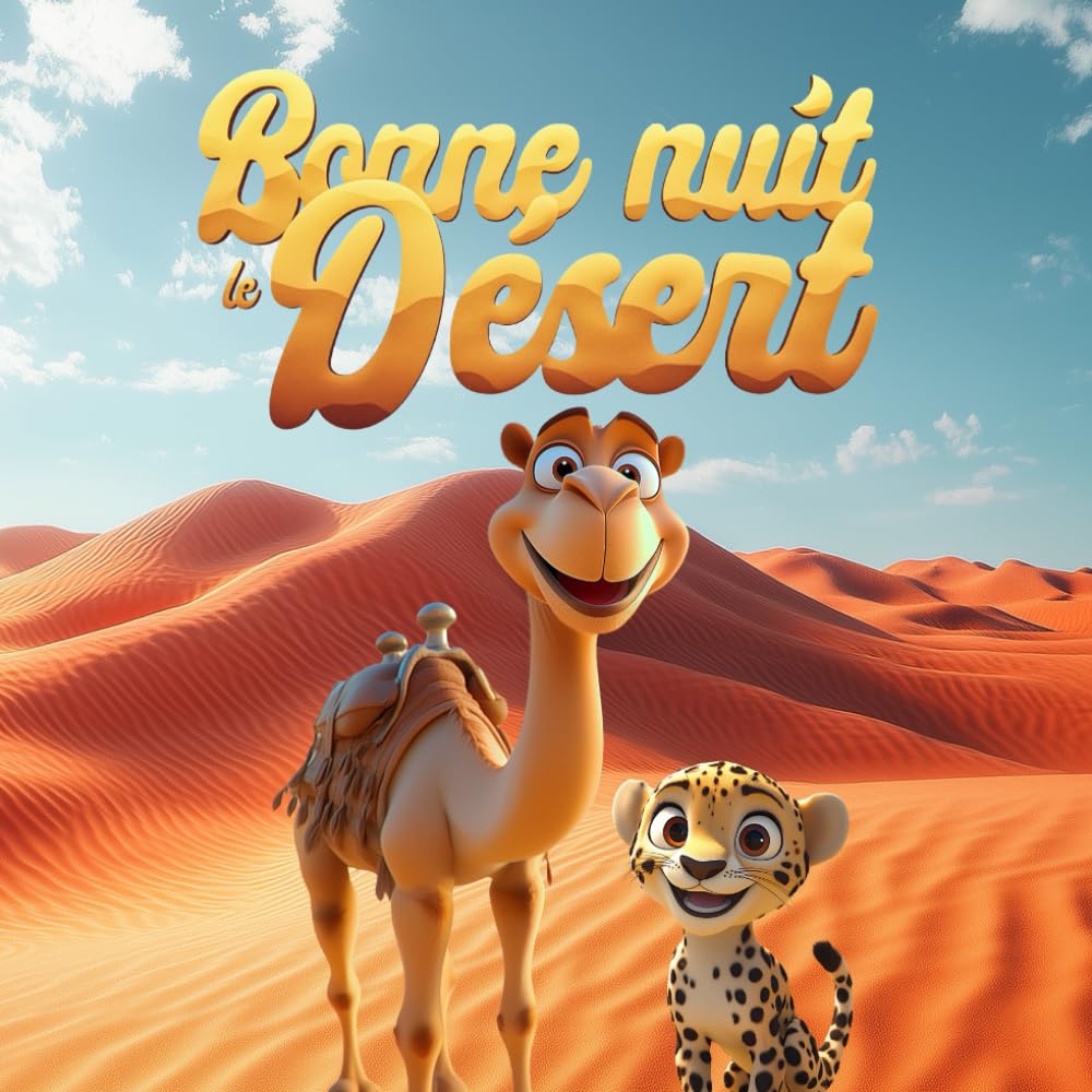 Bonne Nuit Le Désert: Un livre pour accompagner l'heure du coucher avec les animaux du désert pour enfants de 2 à 5 ans