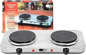 Fogão Elétrico 2 Bocas Cooktop - FE2000_220V