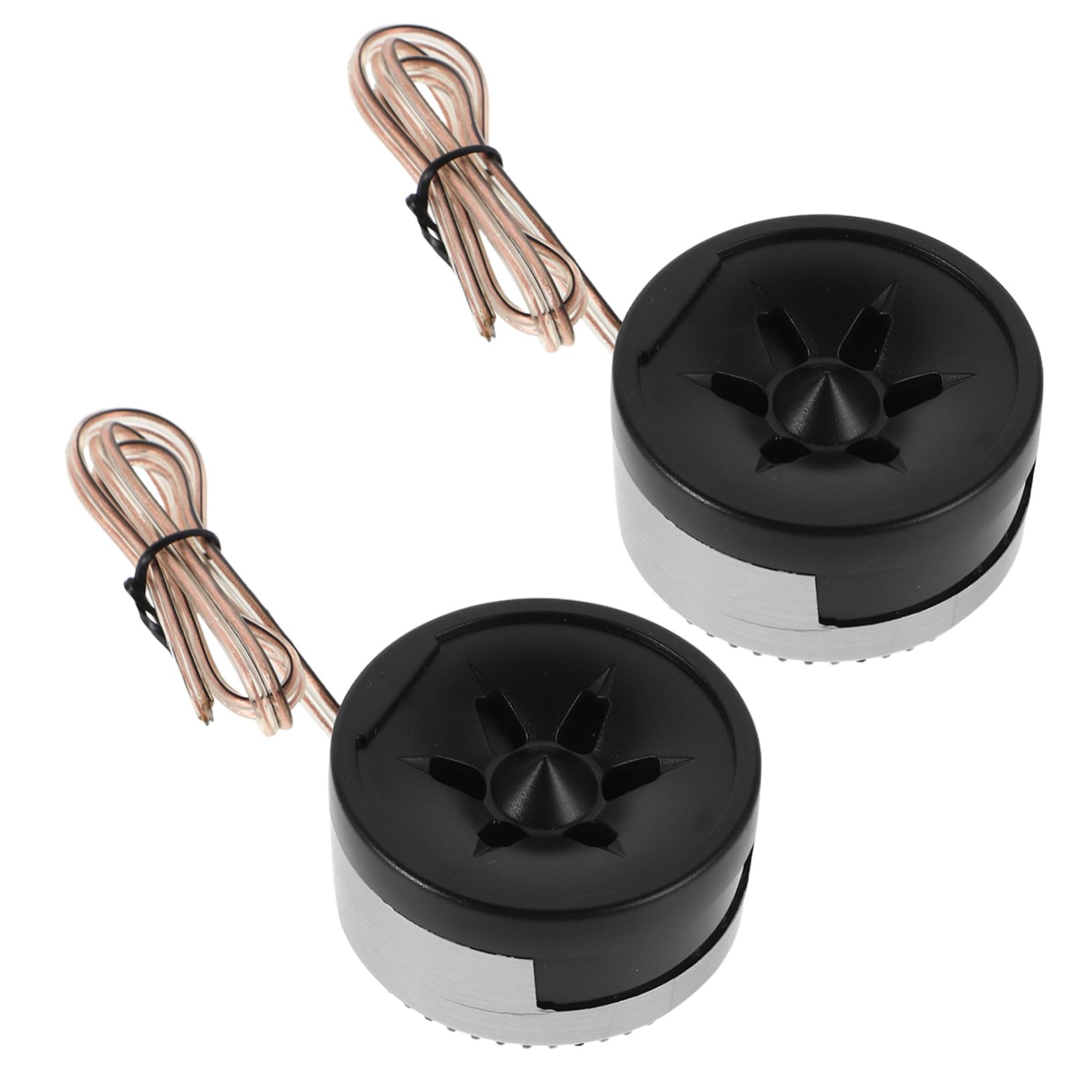 FELTECHELECTR 1Pair High Efficiency Mini Dome Car Tweeters Easy Install Speakers for Enhanced Audio Clarity Any Vehicle Compact Design for Superior Sound Performance
