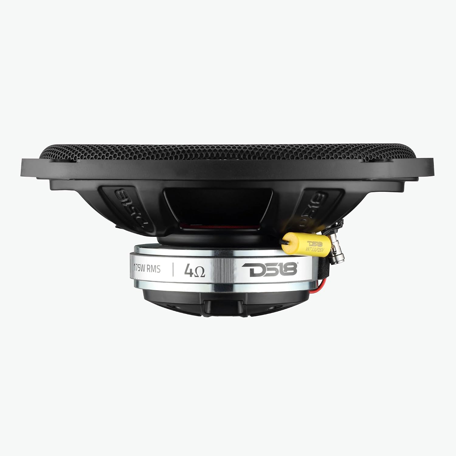 DS18 PRO-HY69.4MSL 6x9” Slim Hybrid Loudspeaker 4-Ohm | 2-Way Speaker with Titanium Compression Driver | IP65 Water-Resistant | High Sensitivity 97dB | 175W RMS