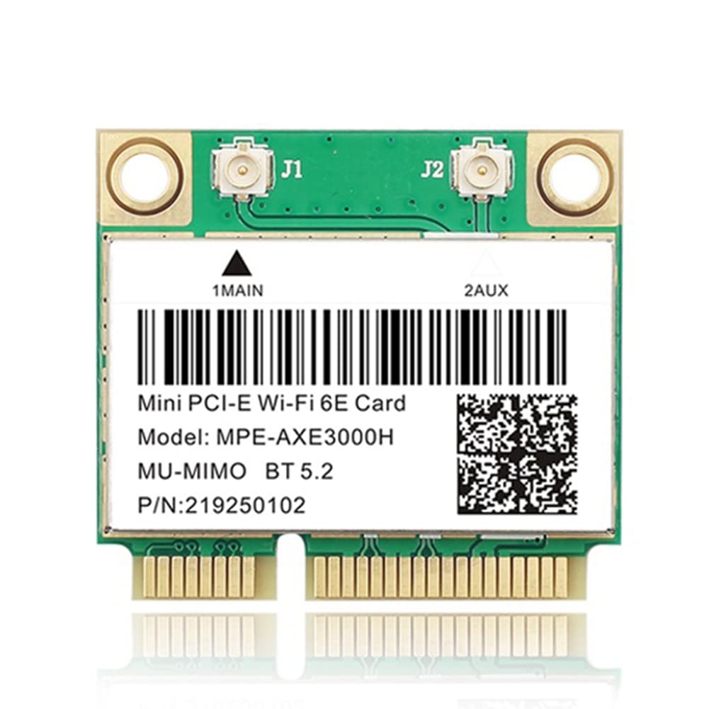 WiFi 6E 2400Mbps AX210 -AXE3000H - tarjeta PCI-E inalámbrica para BT 5.2 802.11AX 2.4G/5G/6Ghz Wlan adaptador de tarjeta de red