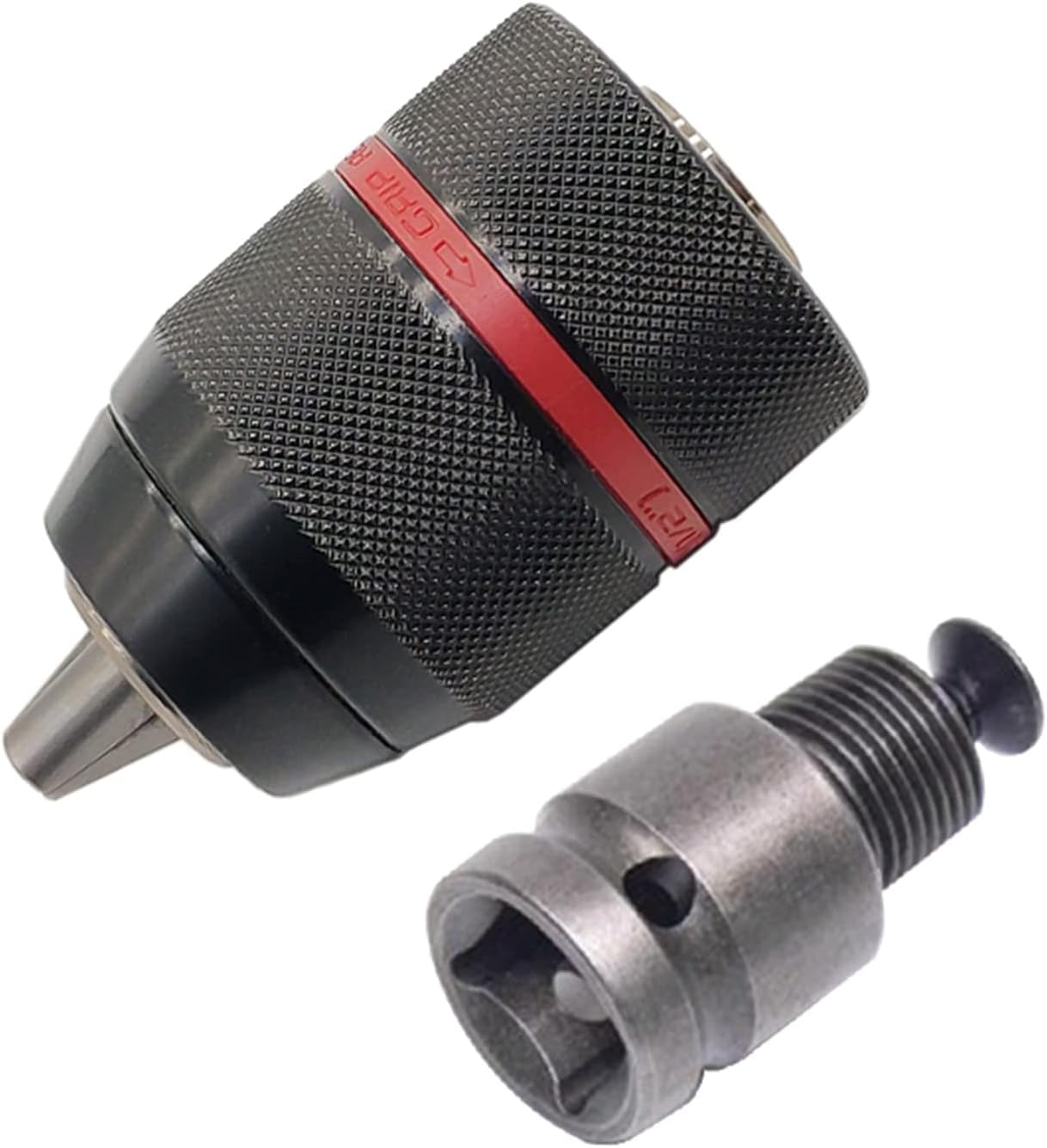UPTODATETOOLS 1/2-20UNF 1.5-13mm Keyless Drill Chuck Shank/SDS-Socket Square Female Adapter Hardware Tool Professional Drill Bit Socket Set Key-chain Wrench For Impact-driver Adapter Set Extension (B0D2NL2G8T) Amazon Price History, Amazon Price Tracker