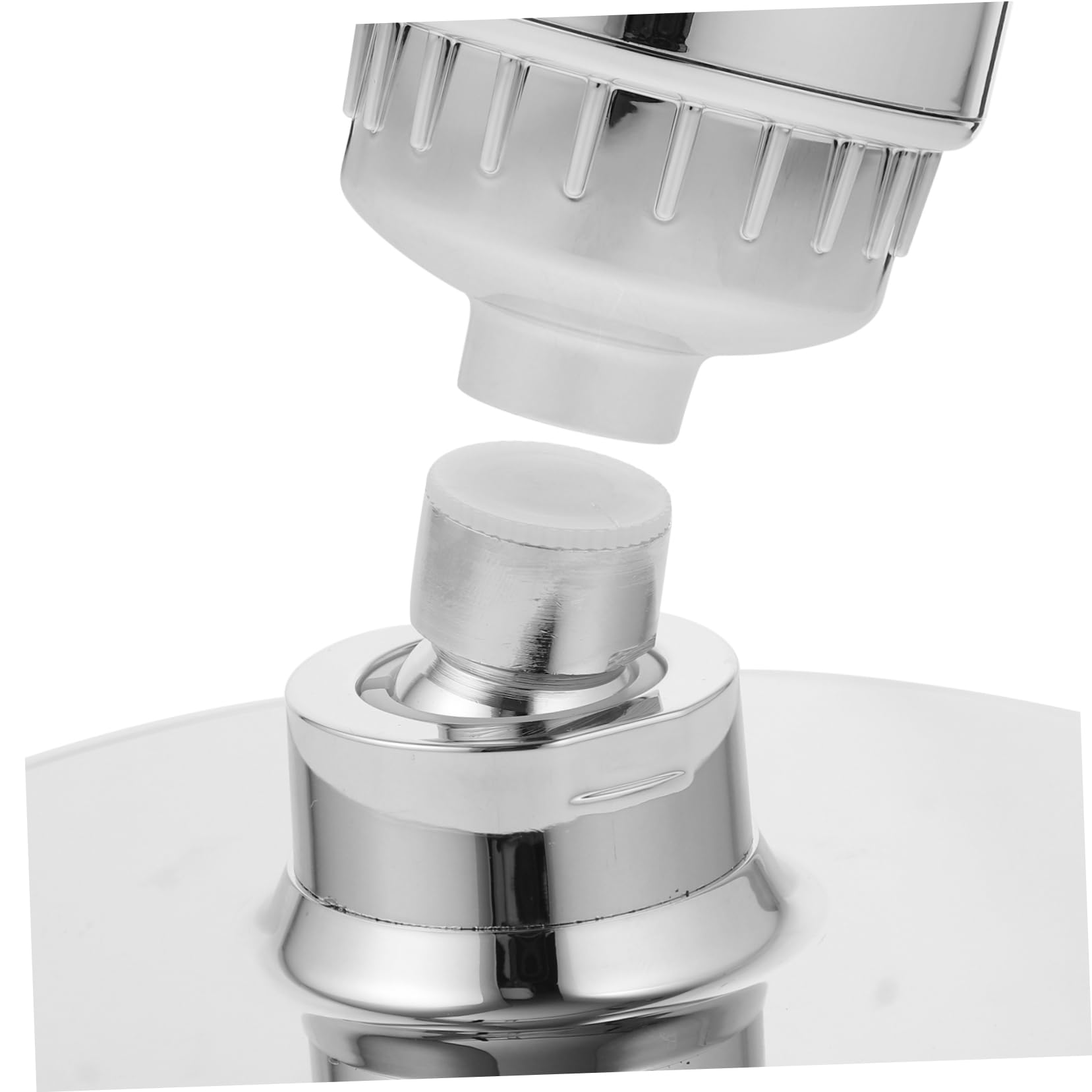 Alipis Filtro de Ducha para Agua Dura 15 Niveles de Filtración y Cabezal de Ducha Giratorio de 360 Grados, Material Abs Resistente y Algodón para Mayor Durabilidad