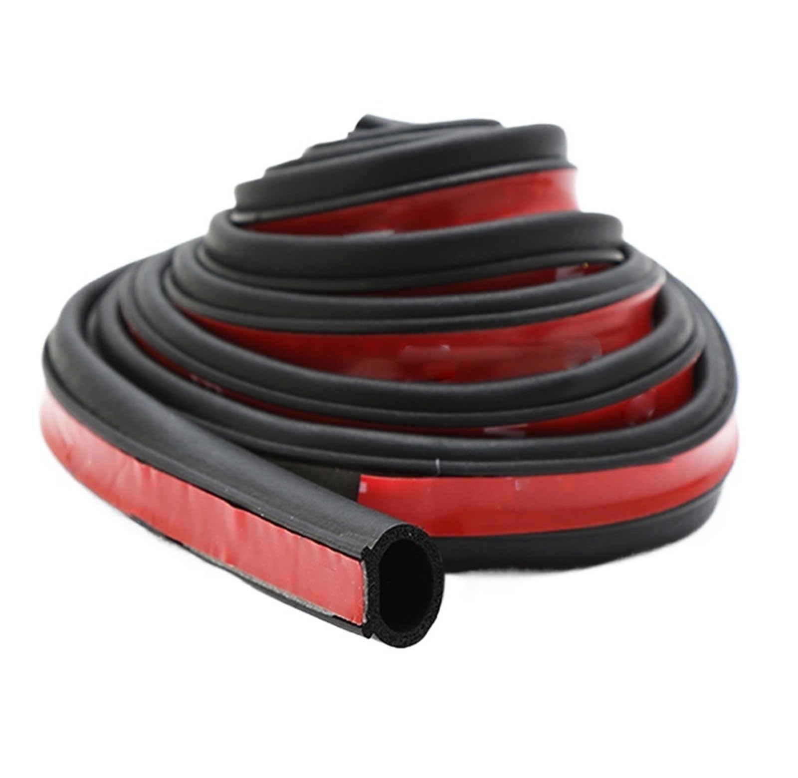 Amokd 8 Meters Big D Rubber Car Door Seal Strip Universal Sealing Strips Waterproof Gap Filler Soundproof Dustproof Weather Strip For Door/Hood/Trunk(8 Meters Big D)