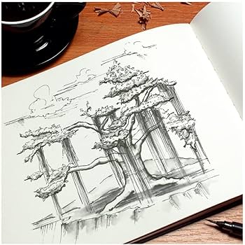 ペン画 風景画 A5サイズ 幻想的な風景のペン画 A5サイズ - メルカリ