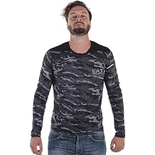 Emporio Armani T-Shirt Sweatshirt EA7 Uomo 6ZPT09PJF2Z GREY Size S