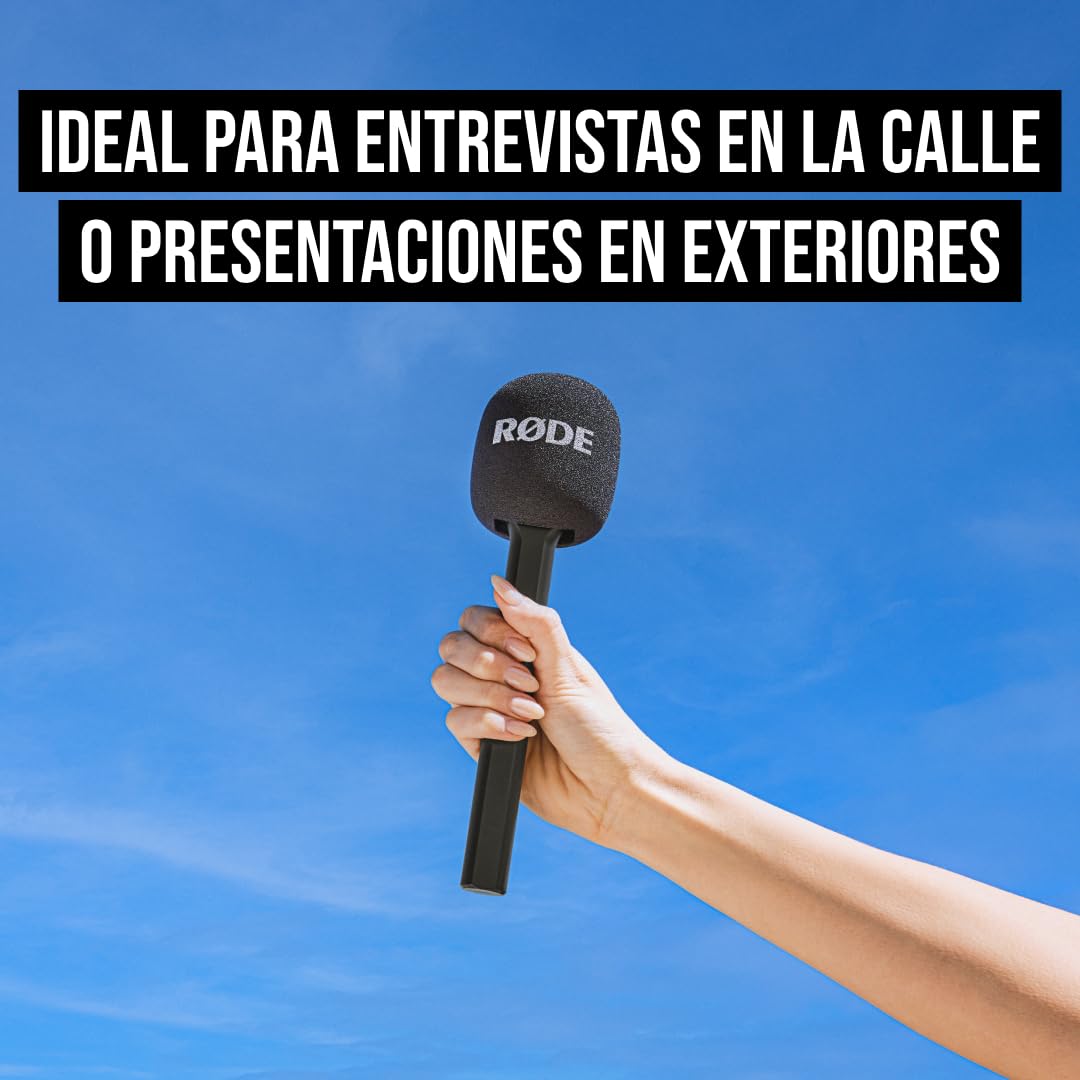 Stereo VideoMic Pro de RØDE - Versátil micrófono estéreo para uso en cámara con dos cápsulas de ½ pulgada en disposición fija X/Y para filmaciones, creación de contenidos y grabación en localizaciones