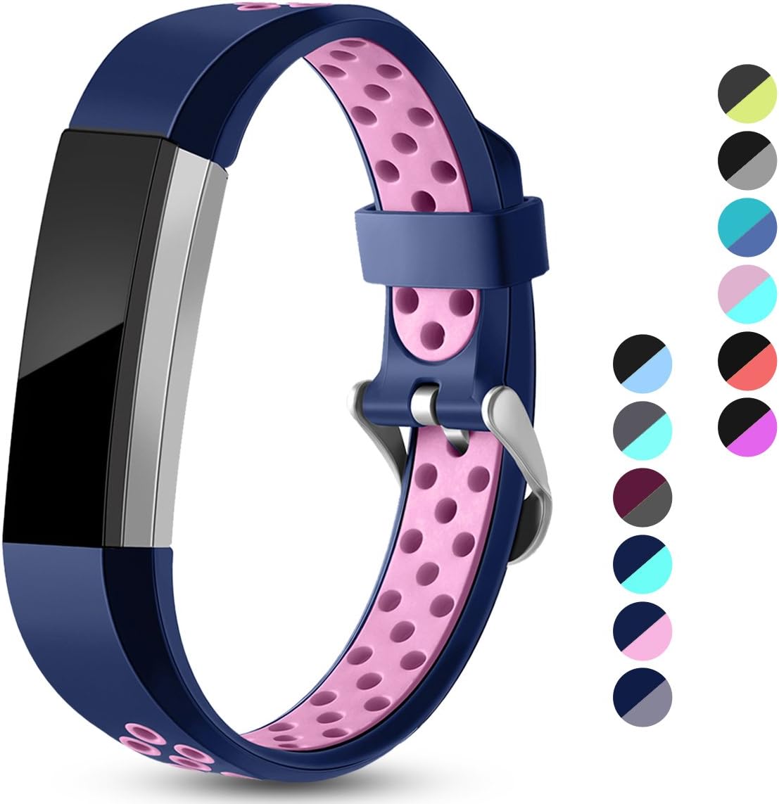 Maledan Competible with Alta HR/Alta and Ace Bands, Replacement Accessory Sport Bands with Air Holes