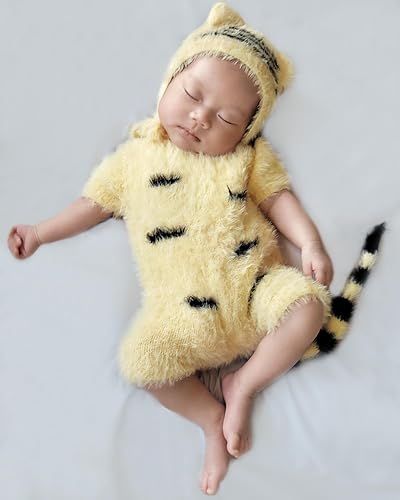 Miniatura 6 de Traje de fotografía para bebé recién nacido, niño y niña, para sesión de fotos de recién nacido, mameluco de ganchillo