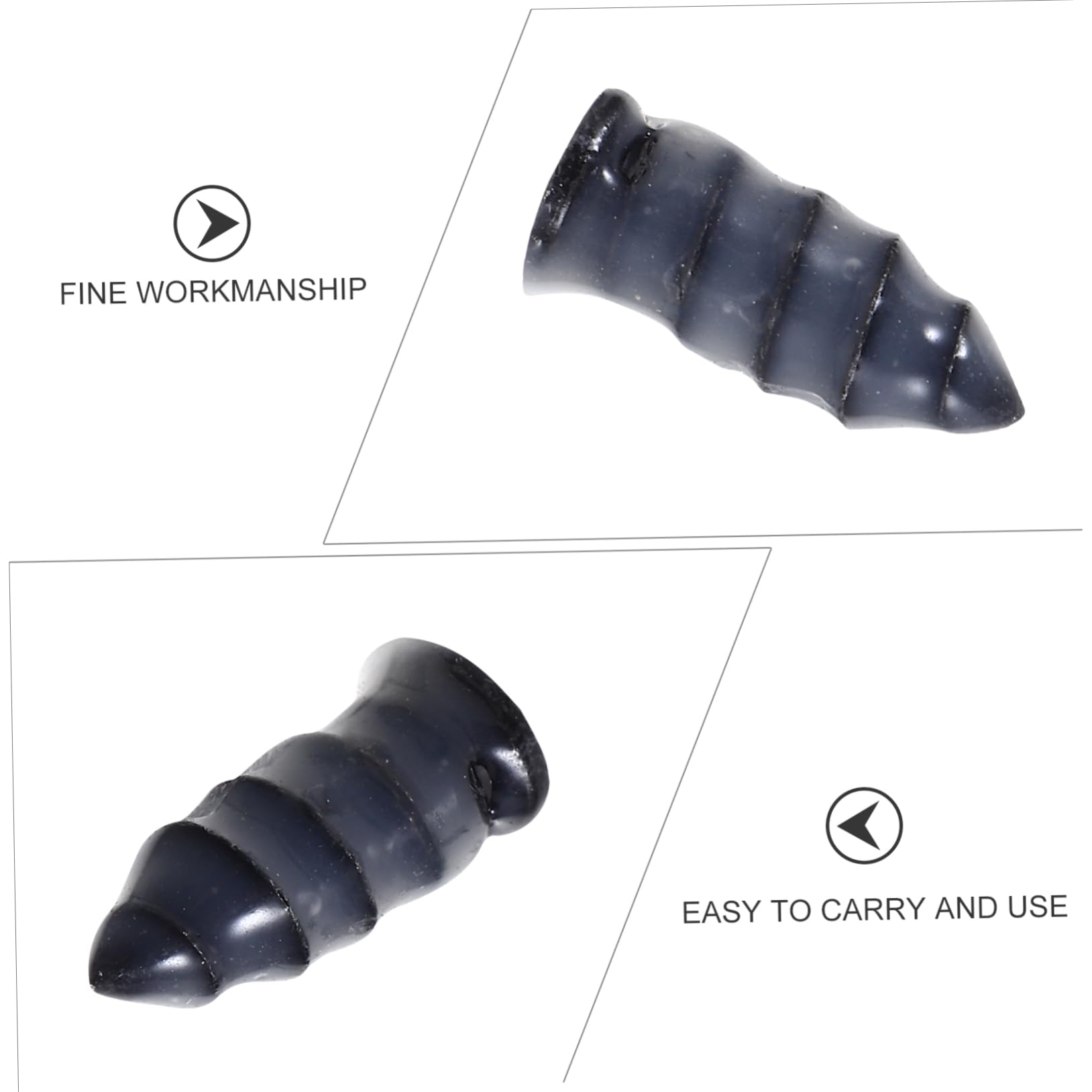 Cabilock 20 Pcs Auto Supplies Tire Repair Mending Motorcycle Reparation Patch Tires Accessories Nail Bike Flat Puncture Repair Tire Plug Kit Tire Plugs Vacuum Car Tires Studs Black