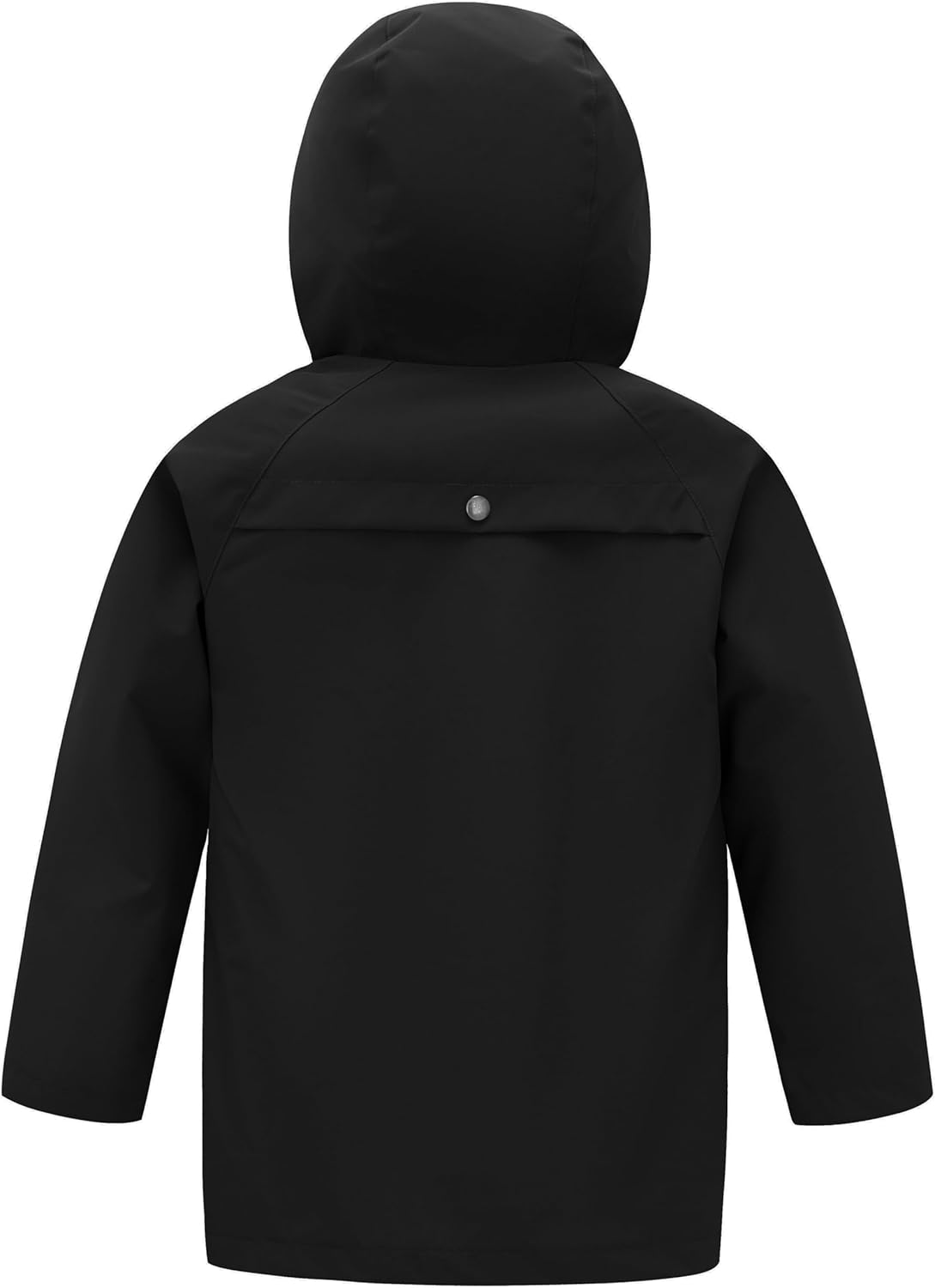 wantdo Boys & Girls Waterproof Rain Jacket Lightweight Rain Coat Hooded Windbreaker - Image 3