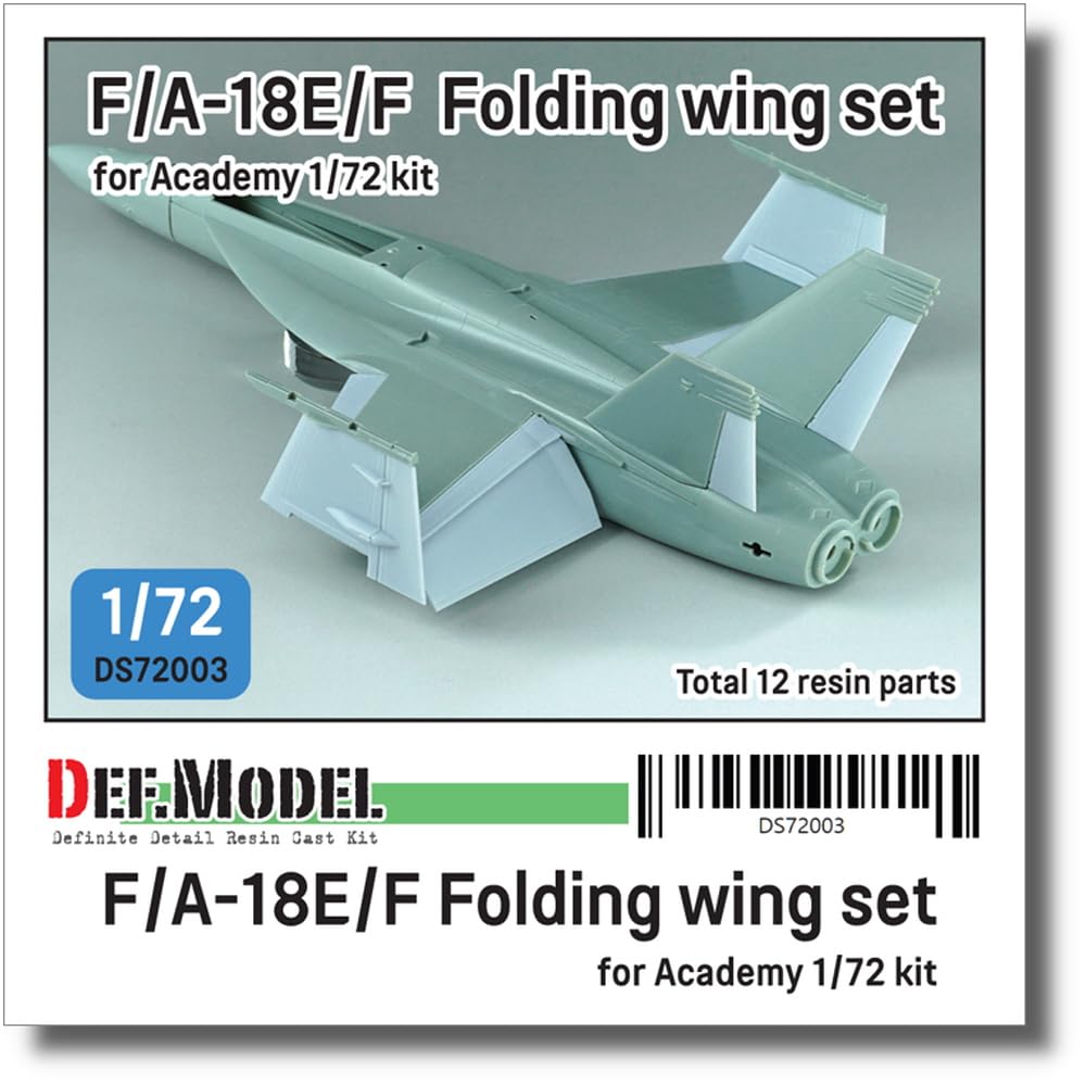 DEF.MODEL デフモデル 1/72 現用 アメリカ F/A-18E/F スーパーホーネット 折り畳み主翼セット (アカデミー用) プラモデル用パーツ DS72003