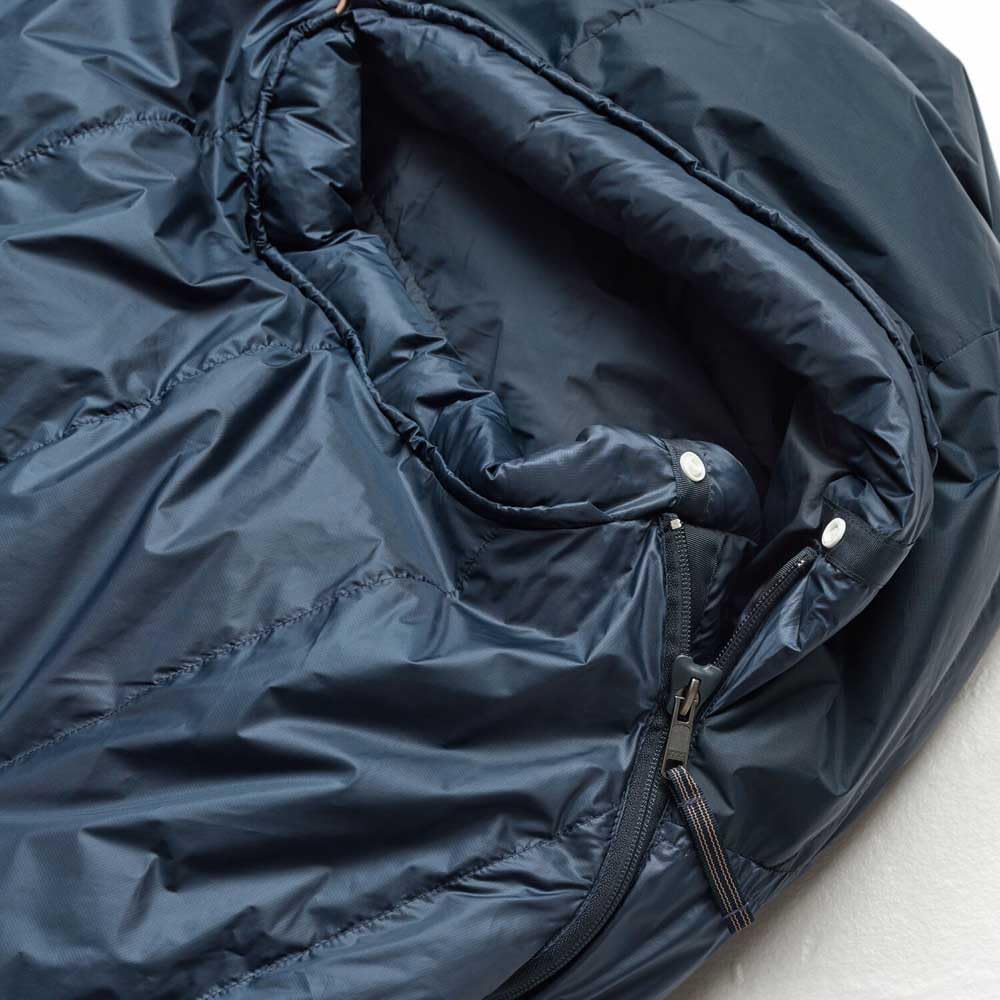 FJALLRAVEN 62742-560 Keb Dwa pory roku Długi śpiwór Unisex Granatowy Rozmiar Jeden Rozmiar