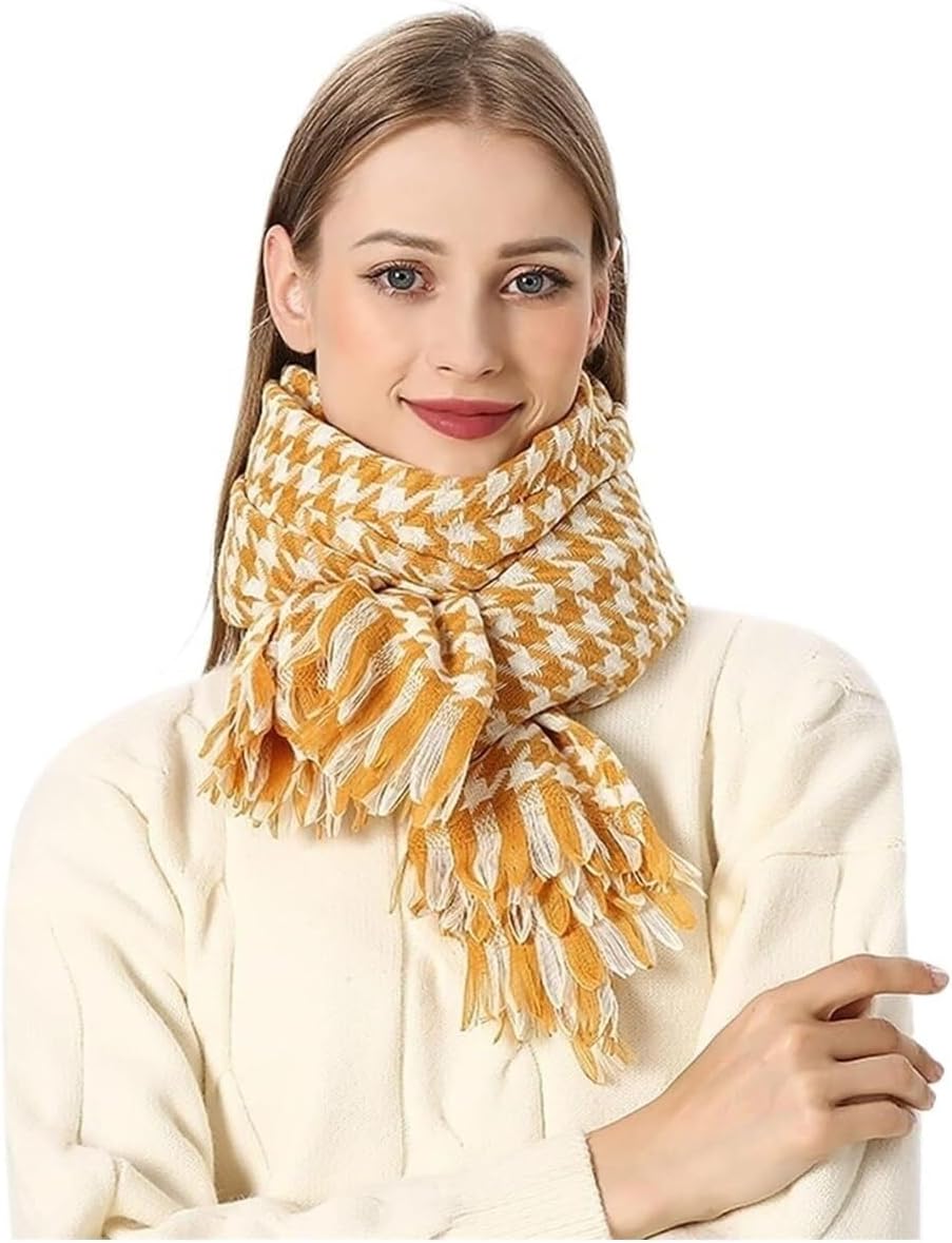 Scarves Warm Cold Weather Winter For Womens Classic Tassel Scarf Soft Blanket Shawl Wraps UK