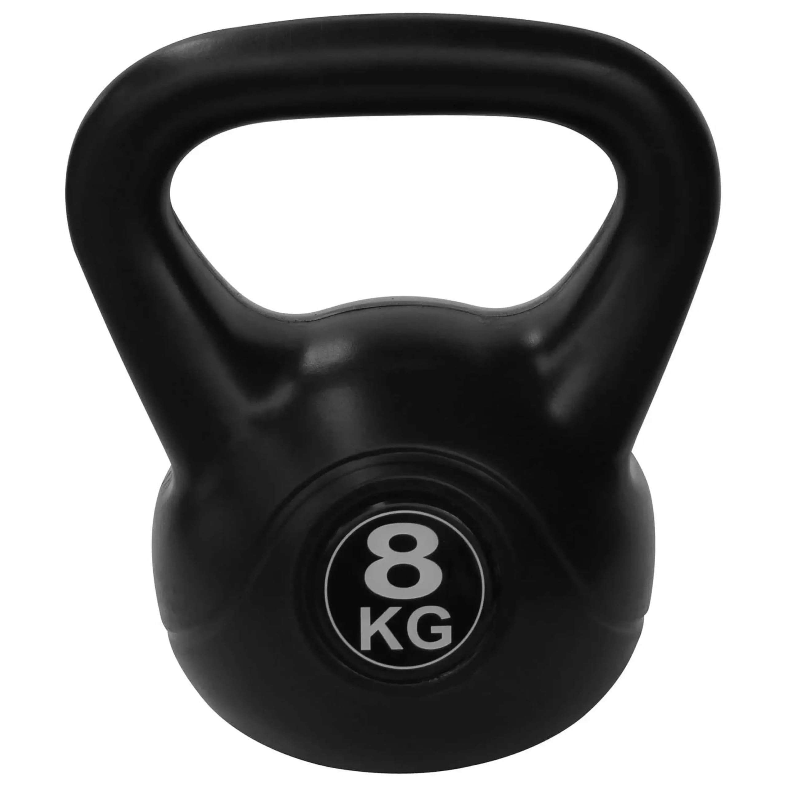 Kettlebell, 2-16 Kg erhältlich, hochwertiges PVC mit Sandfüllung, gute Griffigkeit