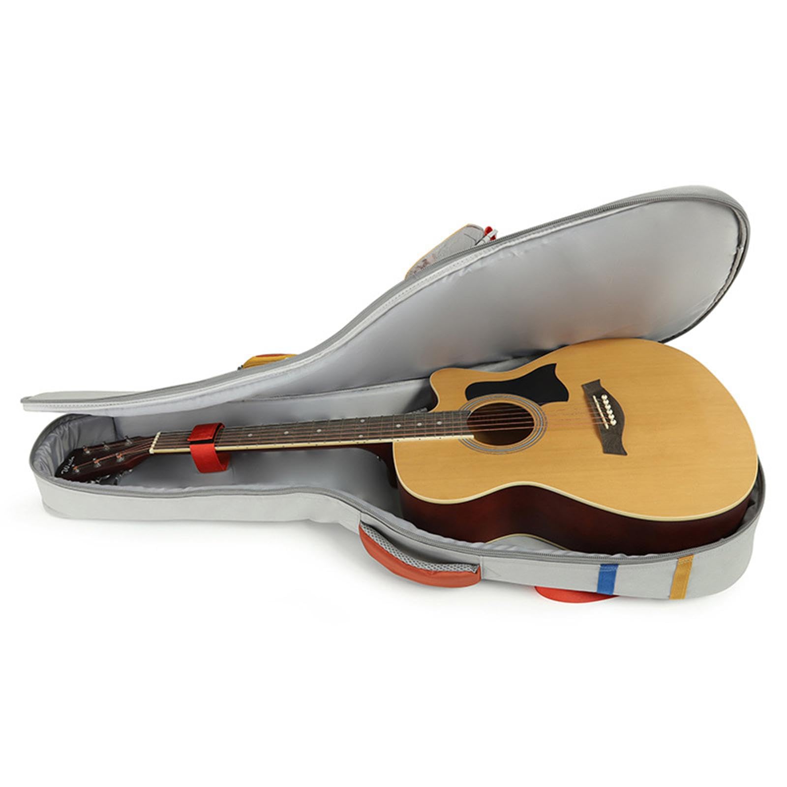 Borsa per Chitarra Custodia Da Viaggio per Chitarra Borsa per Chitarra Folk Chitarra Da 40/41 Pollici