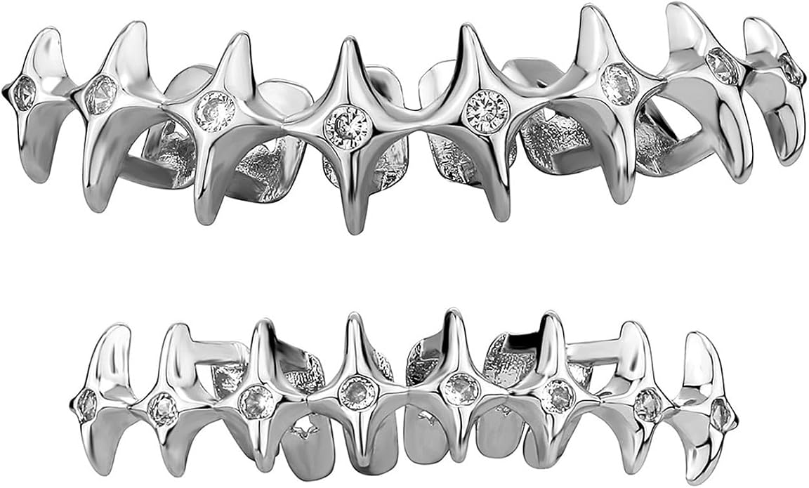 Diseños de Estrella Personalizables Grills para Dientes miniatura 8