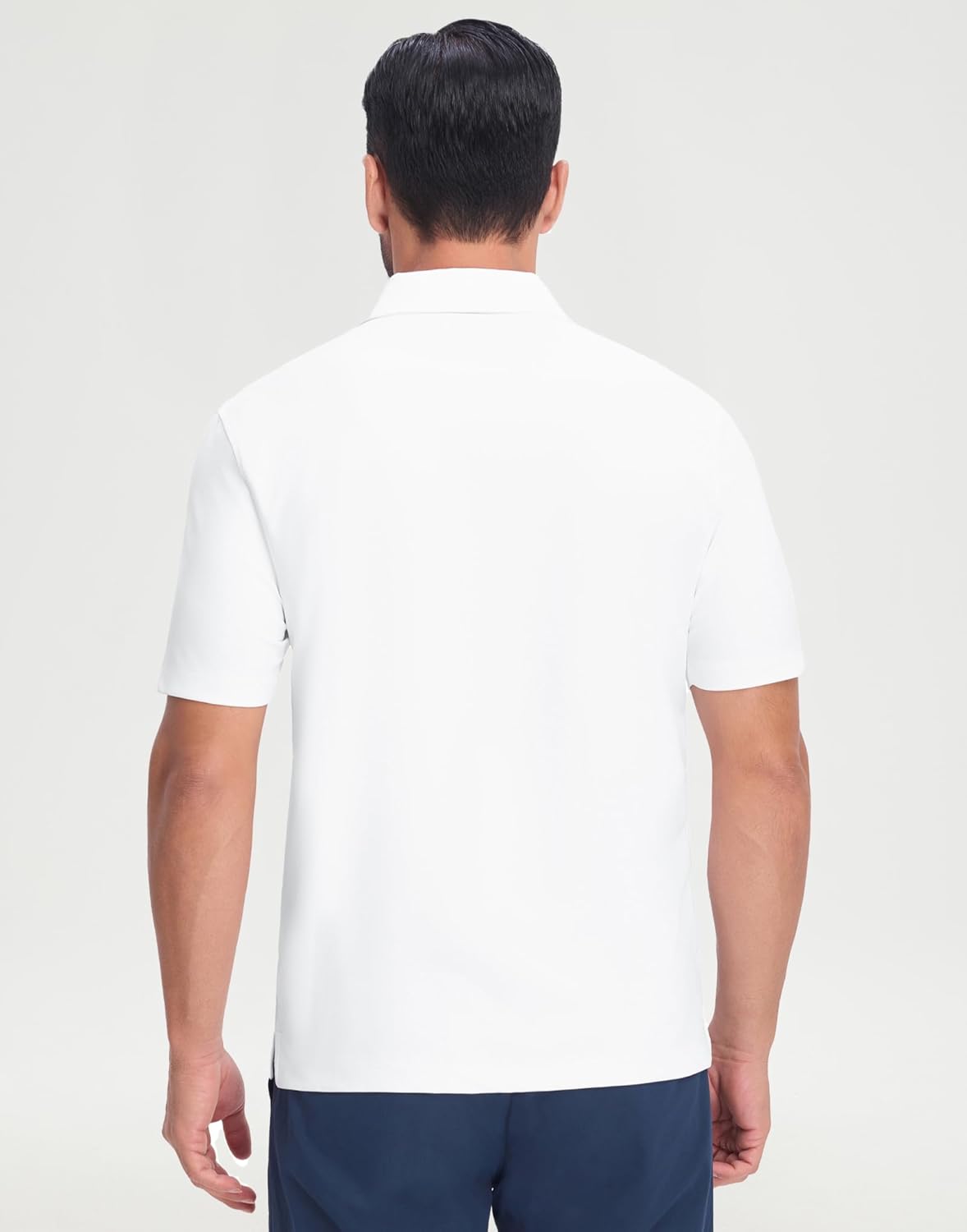 M MAELREG Golf Shirts for Men Dry Fit Waffle Textured Collared Short Sleeve Moisture Wicking Casual Sports Mens Polo Shirts