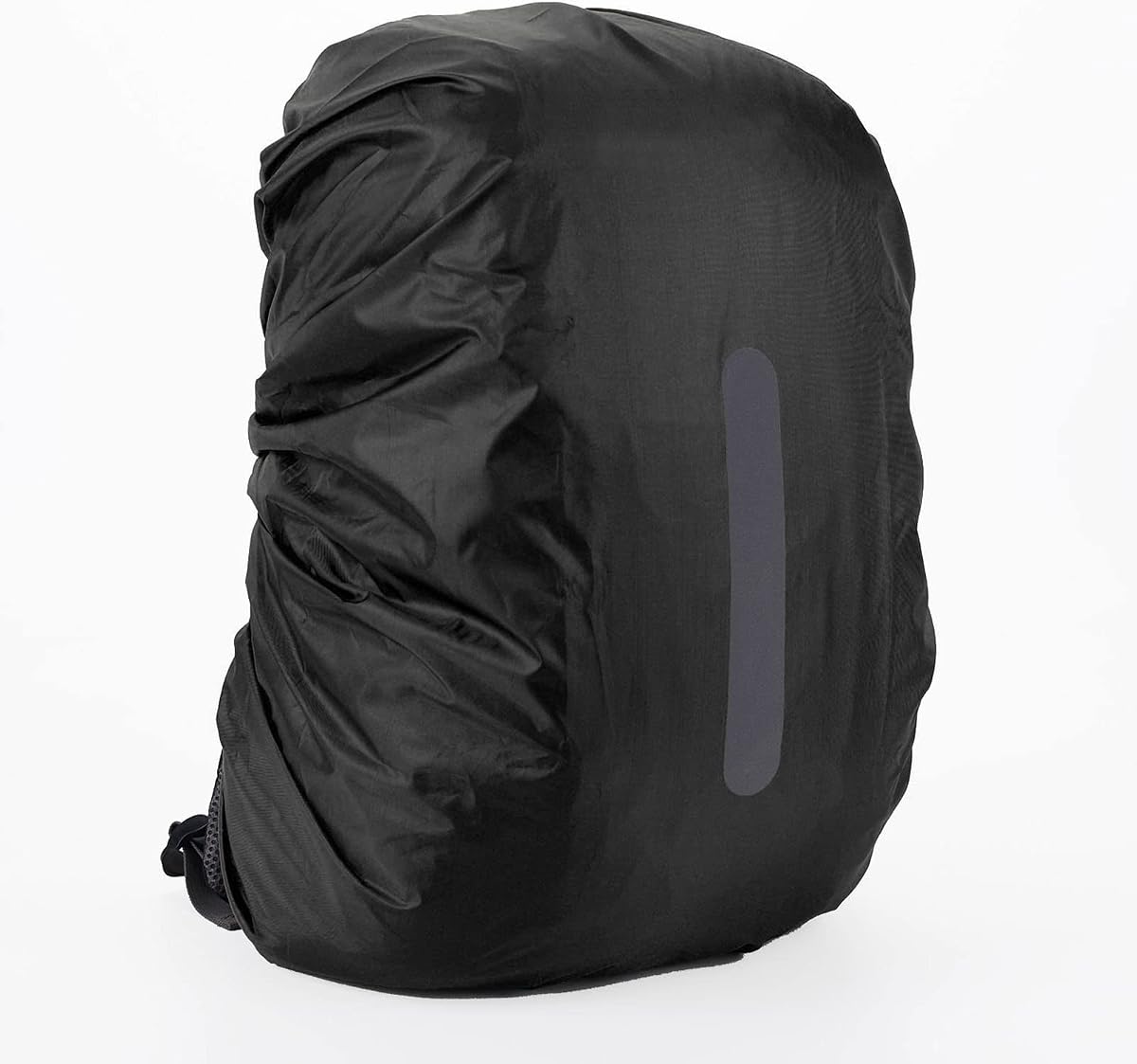 Mochila impermeable con tira reflectante para senderismo, camping, mochila escolar (L (para 45-55 L))