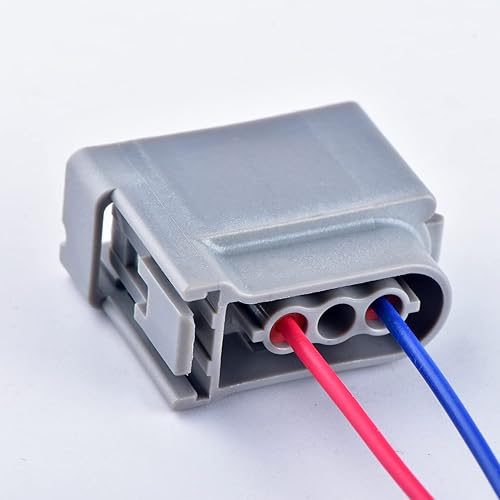 Miniatura 4 de Conector impermeable automático de 2 pines para Ford Focus Mondeo GM Buick Opel Cadillac Lincoln Jeep Faro intermitente luz trasera Plug (gris)