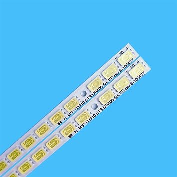LED Backlight Strip for 50 Lights 32-Down LJ64-02590A STS320A00 STS320A0B STS320A08-50LED REV.6 100427 LED32MS92C LTA320AP18