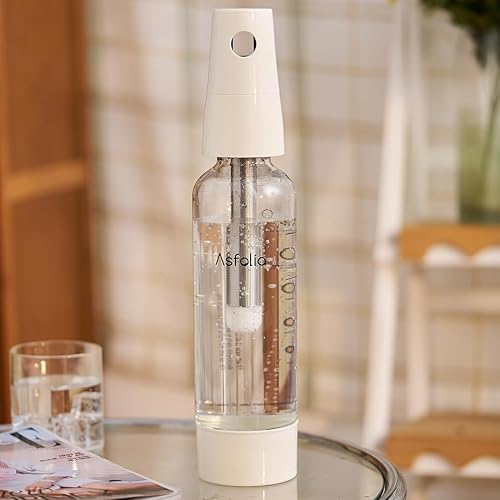 Miniatura 9 de Máquina portátil de agua con gas, fabricante de refrescos de viaje para el hogar y al aire libre, botella de carbonatación de 1 litro, 10 cilindros