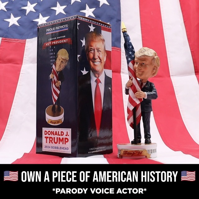 Amazon.com: Proud Patriots Donald Trump Bobblehead | (Trump