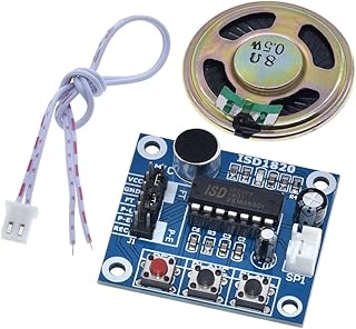 DollaTek ISD1820 Stimme Aufzeichnung Wiedergabe Module Mic Sound Audio mit Lautsprecher